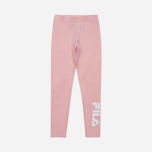 Fila Uno Girl's Leggings - Pink,NZ 768-90157